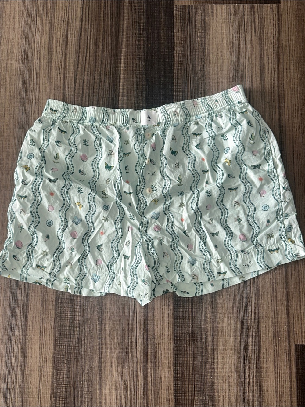 Anthropologie Nature Print Boxer Shorts